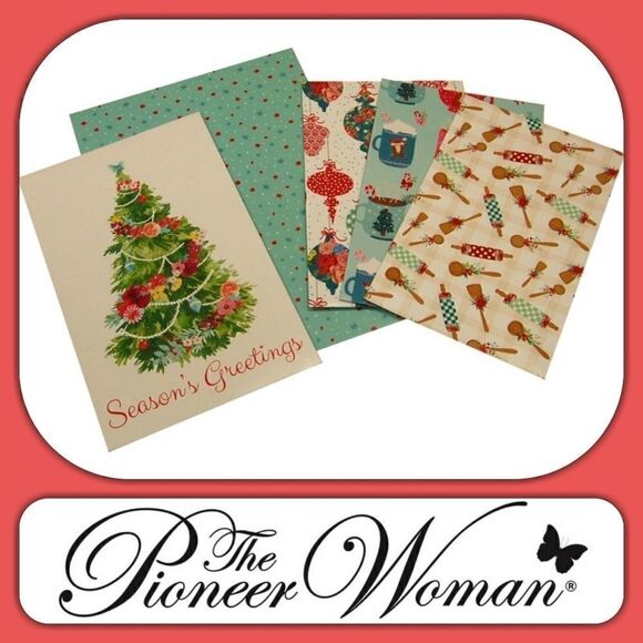 ❄️ New The Pioneer Woman (5) Holiday Treats Folding Carton Paper Gift Boxes - Picture 5 of 9